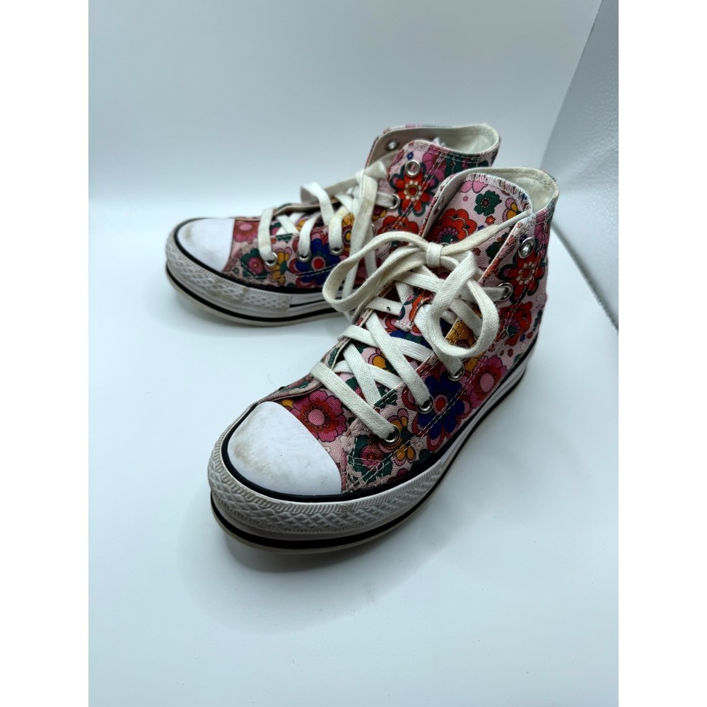 Converse x Unite Chuck Taylor All Star High 668017C Girl 13 Sneaker Floral Shoes